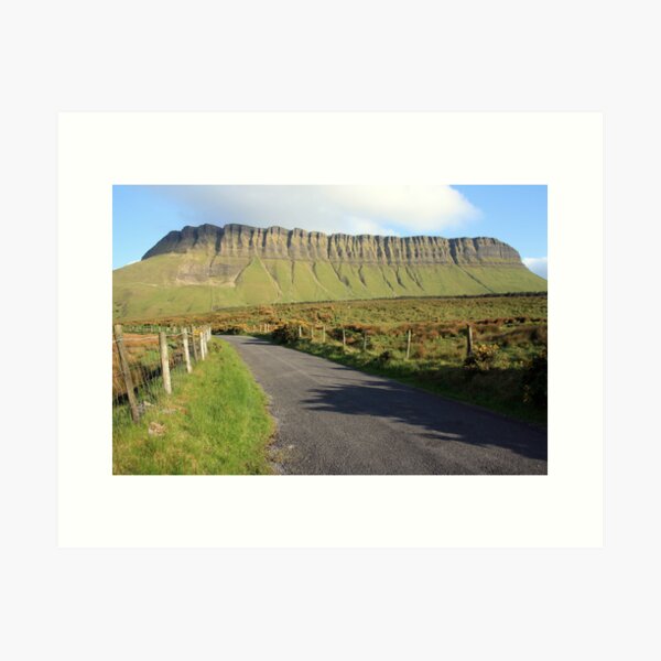 Benbulben mountain 2 Art Print