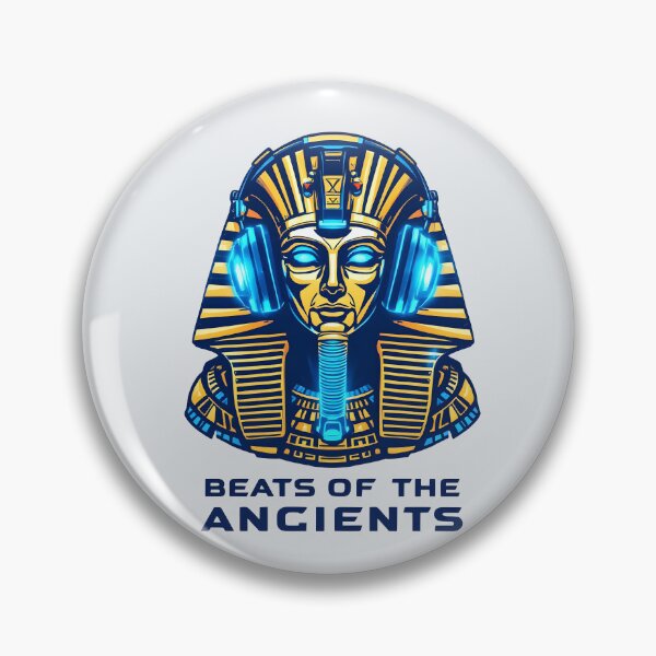 Artikelvorschau, Beats of the Ancients: Pharao mit Kopfhörern entworfen und verkauft von Jollys-ArtShop.