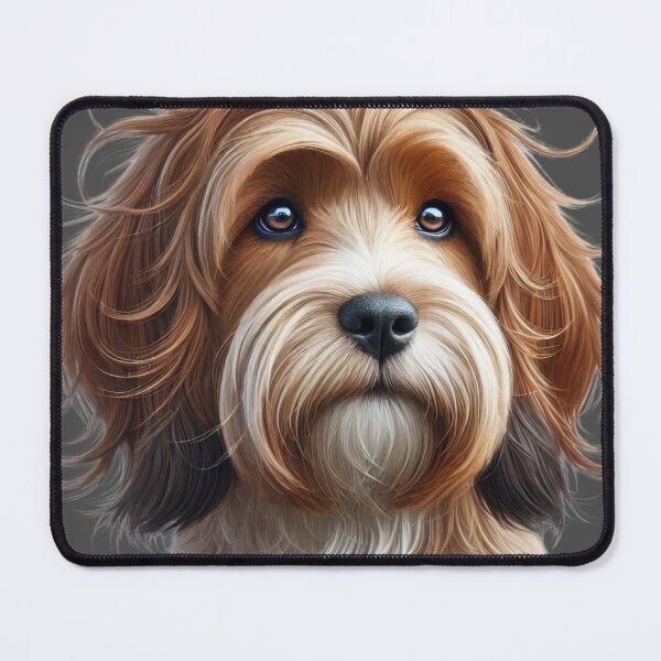 Item preview, Petit basset griffon vendeen beautiful head designed and sold by Saxbys.