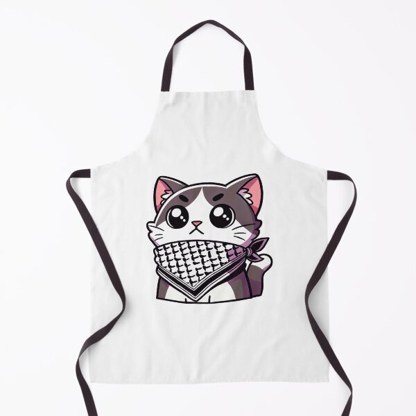 Item preview, Dignified cat wearing the keffiyeh designed and sold by FreshArtFusion.