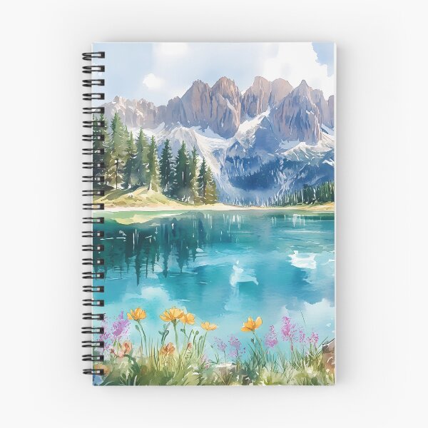 Item preview, Lake Carezza in Watercolors designed and sold by daila70.