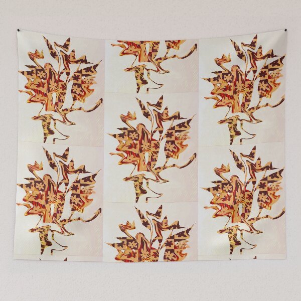 Item preview, Abstract leaves designed and sold by Malik-Designs.