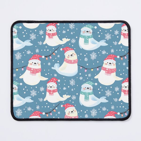 Item preview, Seal Blue Winter Pattern designed and sold by palaco210.