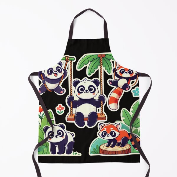 Item preview, Cute Panda and Red Panda - the playground designed and sold by DamioPolArt.