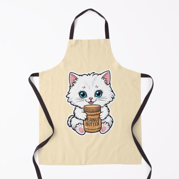 Item preview, Cat having Peanut Butter| Nutty Buddy Spread | Gobble Gala designed and sold by Kids GobbleGala.