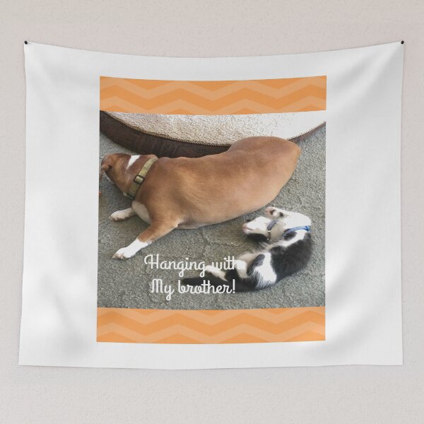 Item preview, Hanging with my brother  designed and sold by Souperjumble.