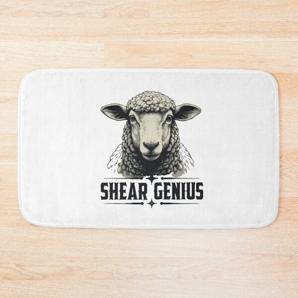 Item preview, Shear Genius - Sheep Shearer Pun Humor designed and sold by TeesYouWant.