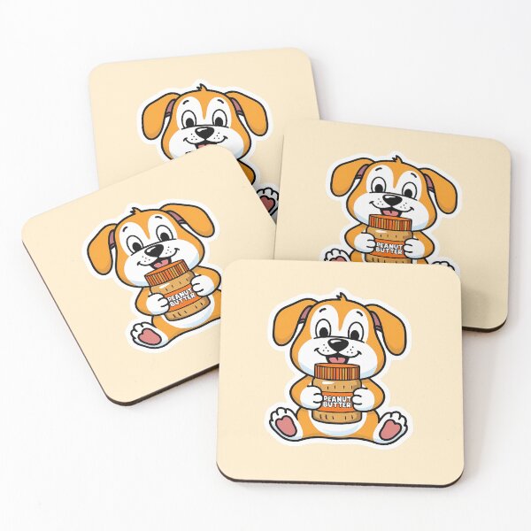 Item preview, Dog having Peanut Butter| Nutty Buddy Spread | Gobble Gala  designed and sold by Kids GobbleGala.