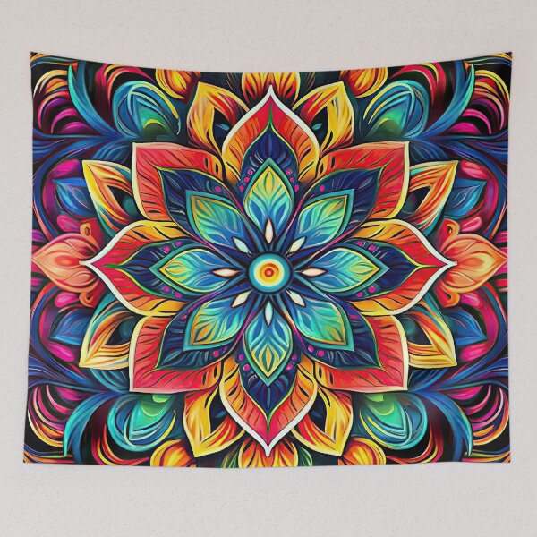 Item preview, MANDALA FLOWER  designed and sold by AdriTron.