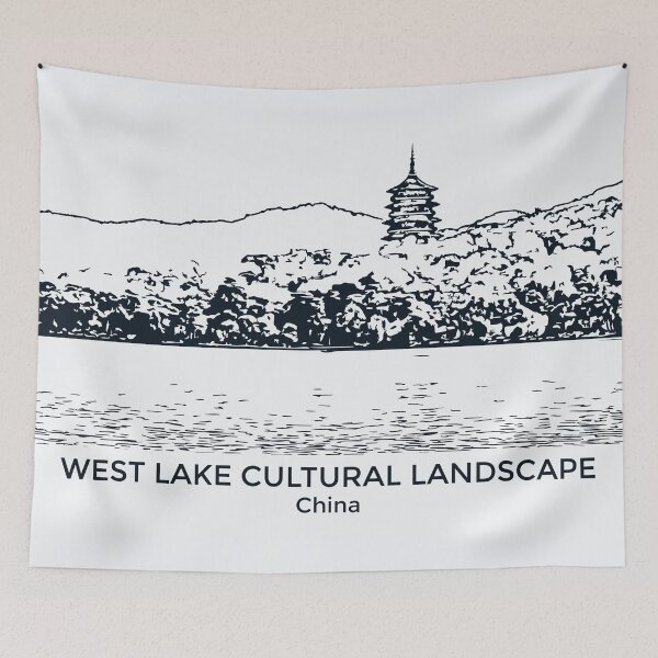 Item preview, West Lake Cultural Landscape - China designed and sold by Lakeric Cityscapes.
