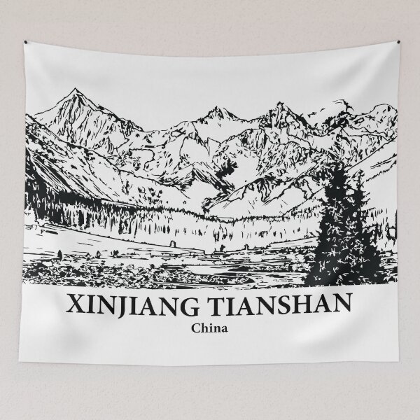 Item preview, Xinjiang Tianshan - China designed and sold by Lakeric Cityscapes.