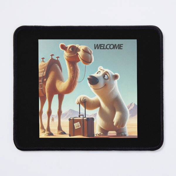Item preview, CAMEL AND POLAR BEAR designed and sold by Dogandesighn.