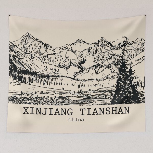 Item preview, Xinjiang Tianshan - China designed and sold by Lakeric Cityscapes.
