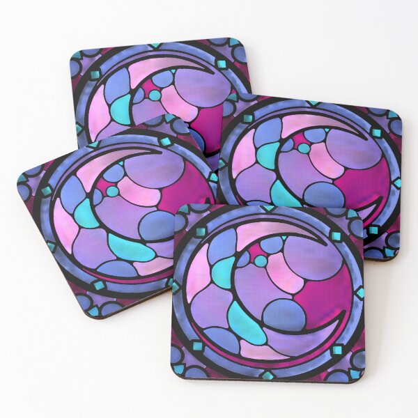 Item preview, Luna de vidrieras designed and sold by SpectrumShine.