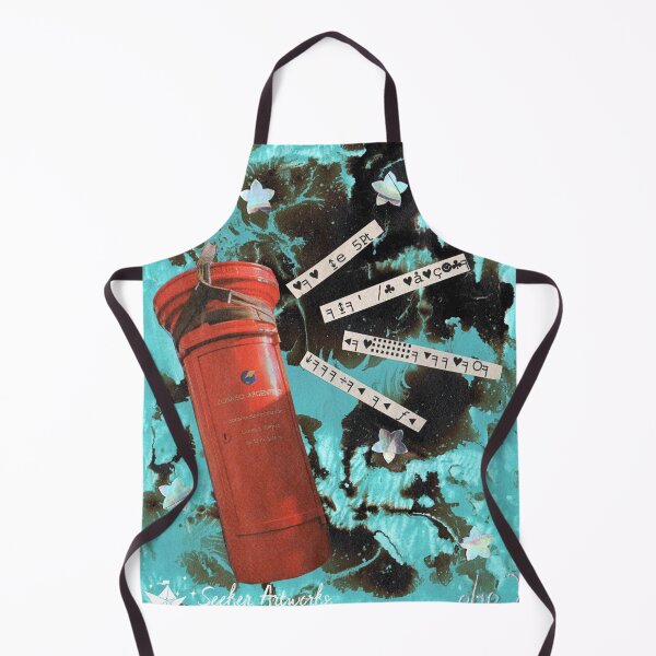 Item preview, Old Post Office Mailbox in Pouring Paint designed and sold by CarlaBotto.