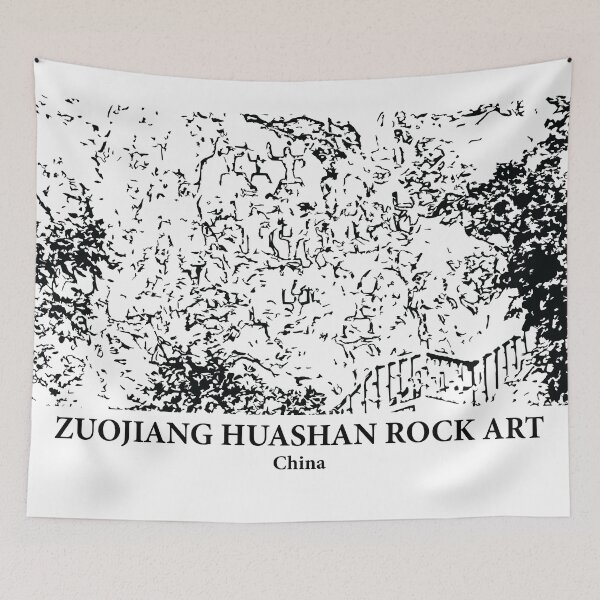 Item preview, Zuojiang Huashan Rock Art - China designed and sold by Lakeric Cityscapes.