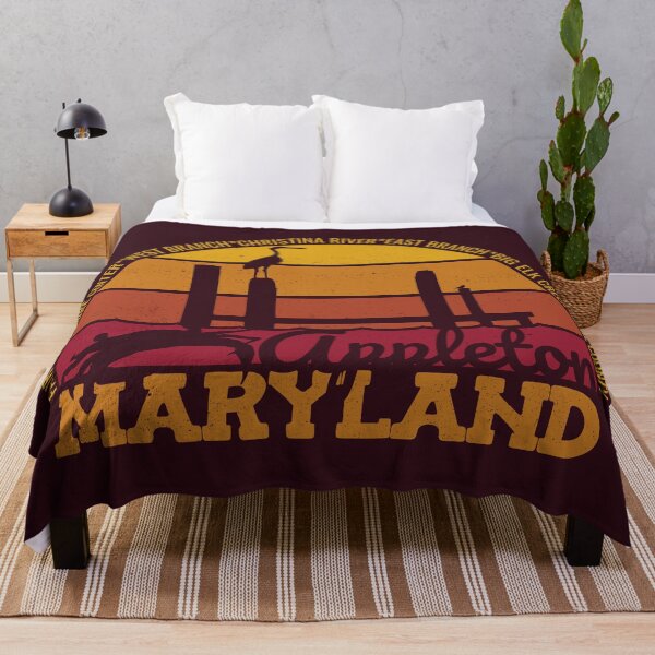 Item preview, Appleton Maryland Sunset Retro Local Pride Logo designed and sold by CRHPOD20.