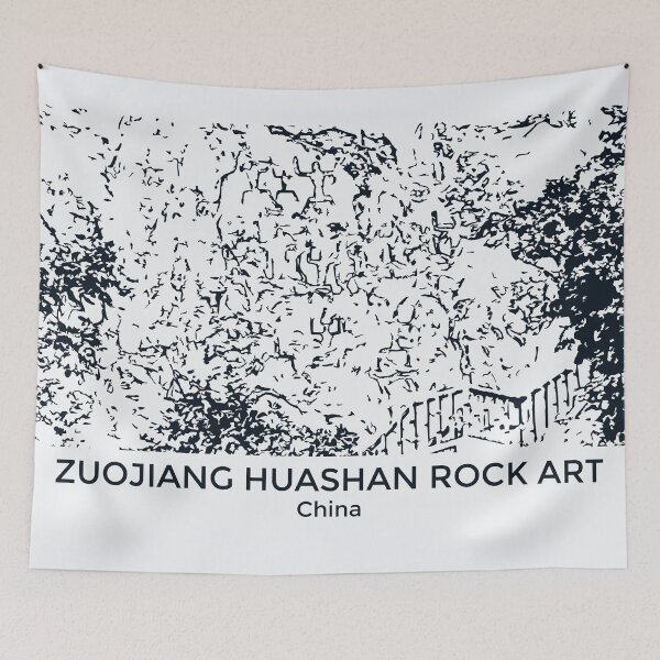 Item preview, Zuojiang Huashan Rock Art - China designed and sold by Lakeric Cityscapes.