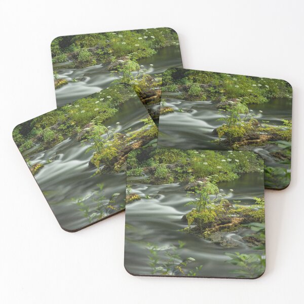 Item preview, A lush, green forest surrounds a gently flowing Hillsborough River creating a serene and tranquil scene designed and sold by EyezWatchin.