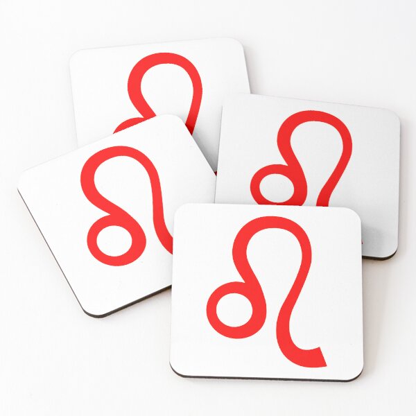 Item preview, Signo del zodiaco Leo rojo designed and sold by svace.