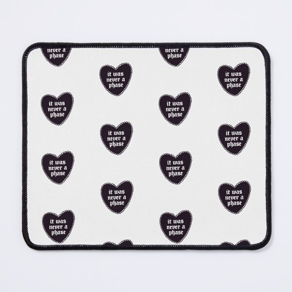 Item preview, It Was Never a Phase – Black Heart Gothic Artwork designed and sold by RebelYellLTD.
