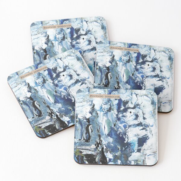 Item preview, Poetry, pouring painting blue and white clouds designed and sold by CarlaBotto.