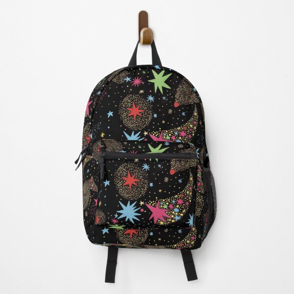 Item preview, Colorful Celestial Stars and Comets Pattern – Cosmic Night Sky Design designed and sold by Jemma Jamie Skidmore.