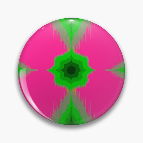 Item preview, Bold Geometric Neon Pattern with Green and Pink Accents designed and sold by SamartkitDesign.