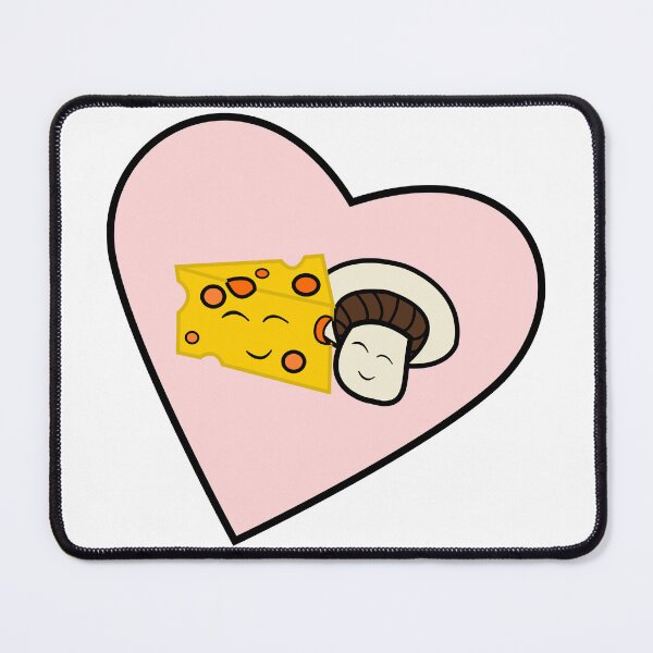 Item preview, Taste Buddies: Mushroon and Cheddar Cheese designed and sold by HarveyHandcraftsandDesigns.