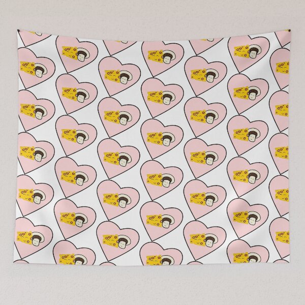 Item preview, Taste Buddies: Mushroon and Cheddar Cheese designed and sold by HarveyHandcraftsandDesigns.