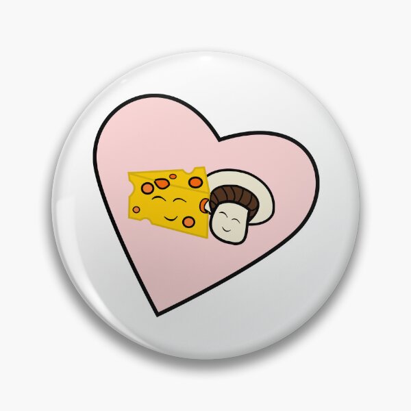 Item preview, Taste Buddies: Mushroon and Cheddar Cheese designed and sold by HarveyHandcraftsandDesigns.