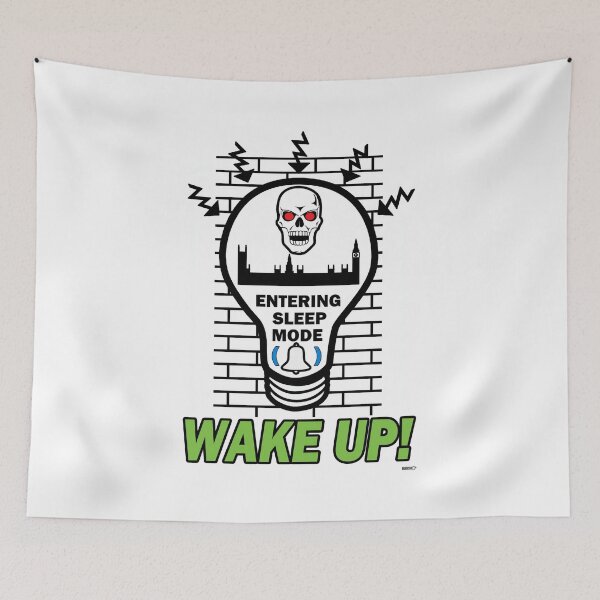 Item preview, Parliament's Sleeping Protest Art (2024) designed and sold by CussRoberts.