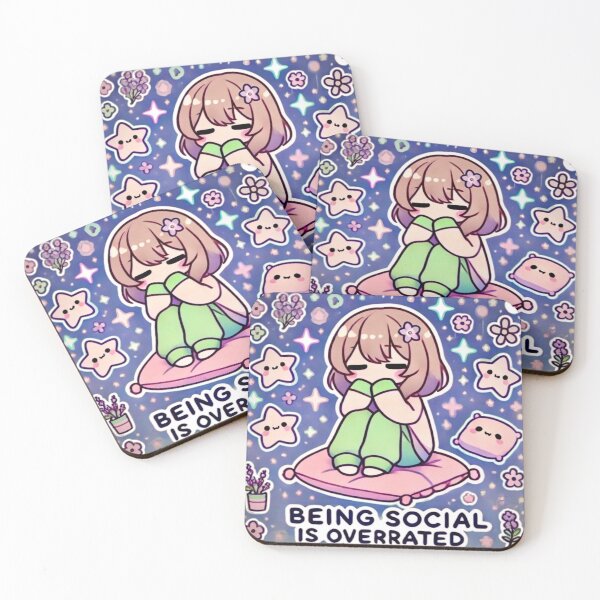 Item preview, Socializing is highly overrated designed and sold by cherryfoxy24.