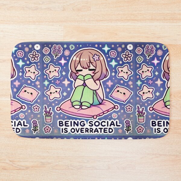 Item preview, Socializing is highly overrated designed and sold by cherryfoxy24.