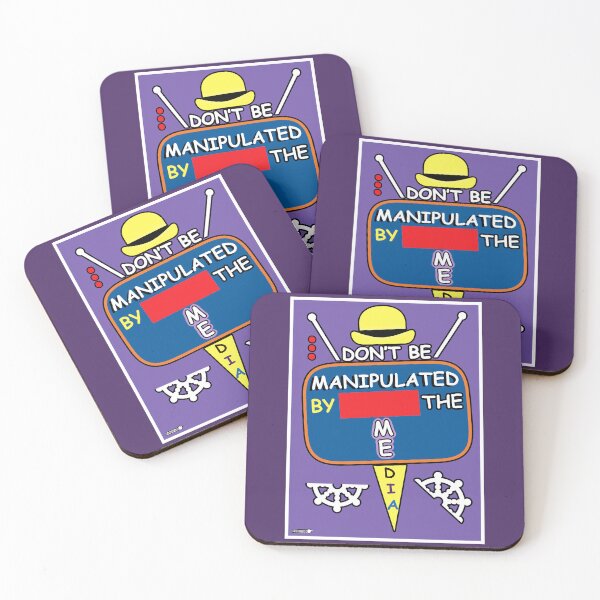 Item preview, No To Mass Media Protest Art (2022) designed and sold by CussRoberts.