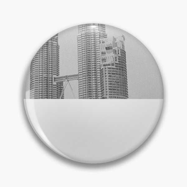 Item preview, Street Photography Petronas Towers Kuala Lumpur KL Malaysia Black and White Southeast AsiaAsia designed and sold by holaitssher.
