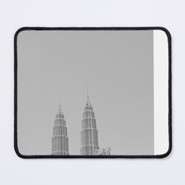 Item preview, Street Photography Petronas Towers Kuala Lumpur KL Malaysia Black and White Southeast AsiaAsia designed and sold by holaitssher.