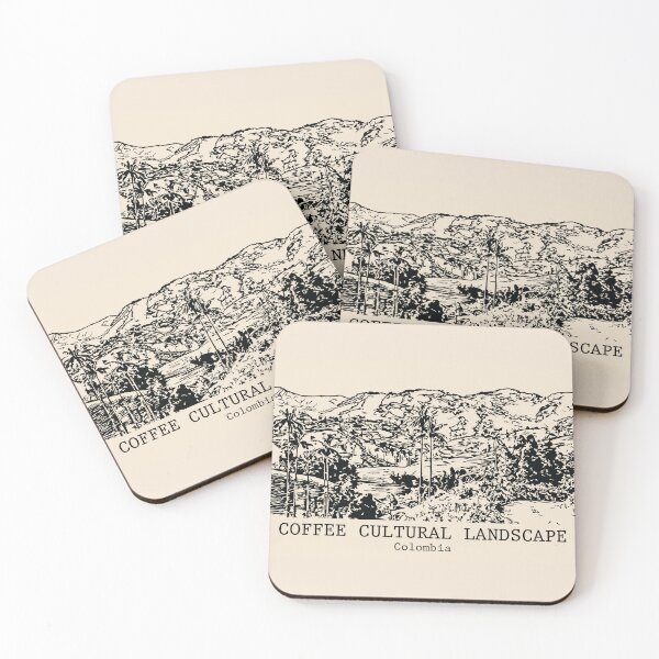 Item preview, Coffee Cultural Landscape - Columbia designed and sold by Lakeric Cityscapes.