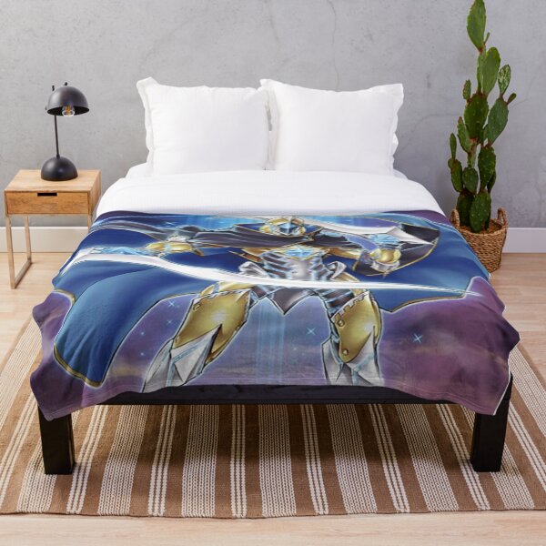 Artikelvorschau, Mekk-Ritter Blauer Himmel entworfen und verkauft von Black Saiyan Magician's Merchandise.