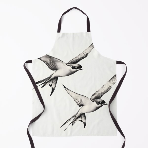 Item preview, Black and White Bird Pencil Drawing designed and sold by Pencil-Art.