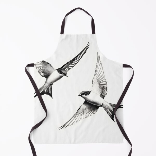 Item preview, Black and White Bird Pencil Drawing designed and sold by Pencil-Art.