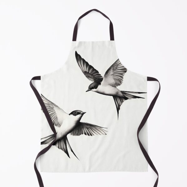 Item preview, Black and White Bird Pencil Drawing designed and sold by Pencil-Art.