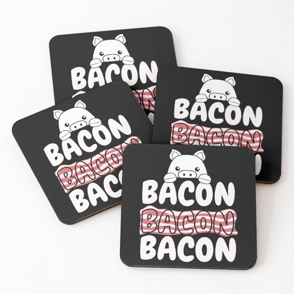 Item preview, Bacon Love: Cute Pig Peek. designed and sold by CreativeFlux.