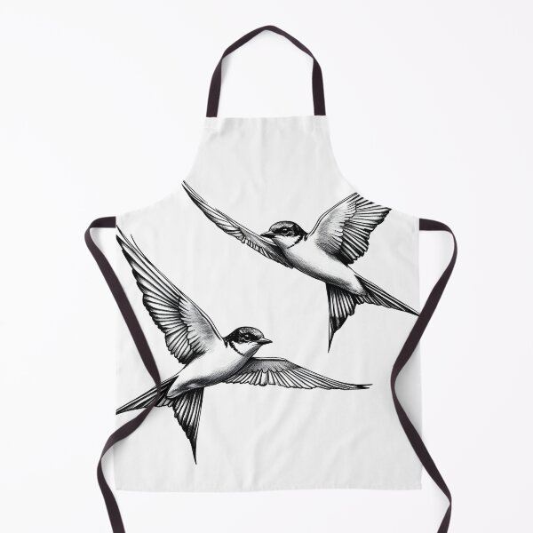 Item preview, Black and White Bird Pencil Drawing designed and sold by Pencil-Art.