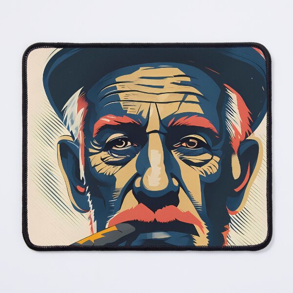 Item preview, GrandPa PopArt Draw Paint Design Art Pencil Colours designed and sold by ART ATTACK ZONE.