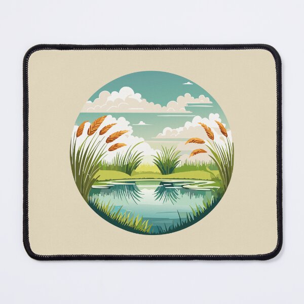 Item preview, Serene Marshland designed and sold by BenShirtDesign.