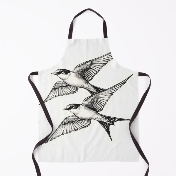 Item preview, Black and White Bird Pencil Drawing designed and sold by Pencil-Art.