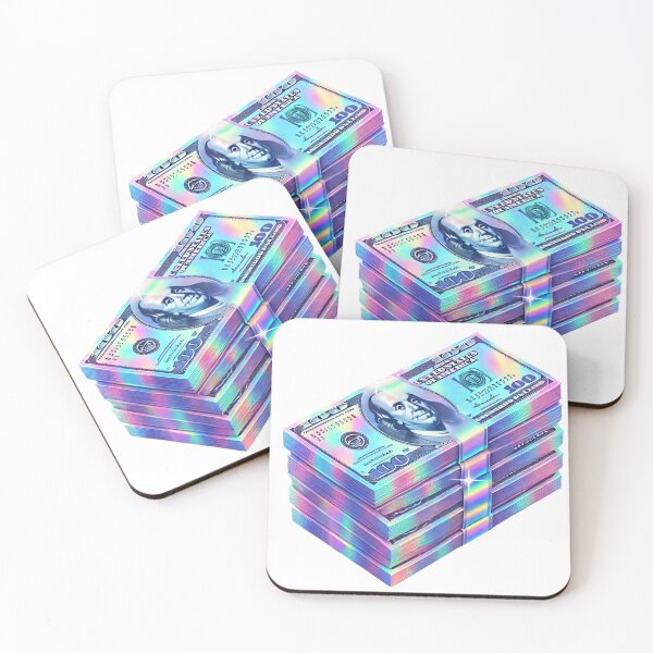 Item preview, STACK OF MONEY | HOLOGRAPHIC EFFECT designed and sold by TeenVibe-Shop.