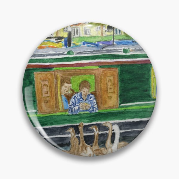 Item preview, Feeding Time on the River Weaver at Northwich  designed and sold by LymphomaLass.
