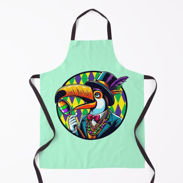 Item preview, Mardi Gras Toucan designed and sold by Ghost on Toast.